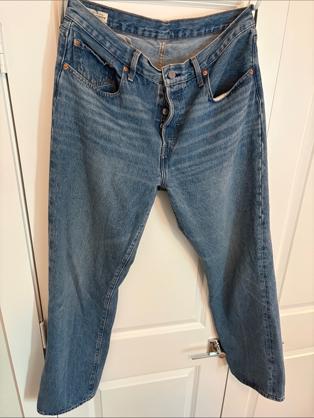 Classic High-Rise Blue Women's Jeans